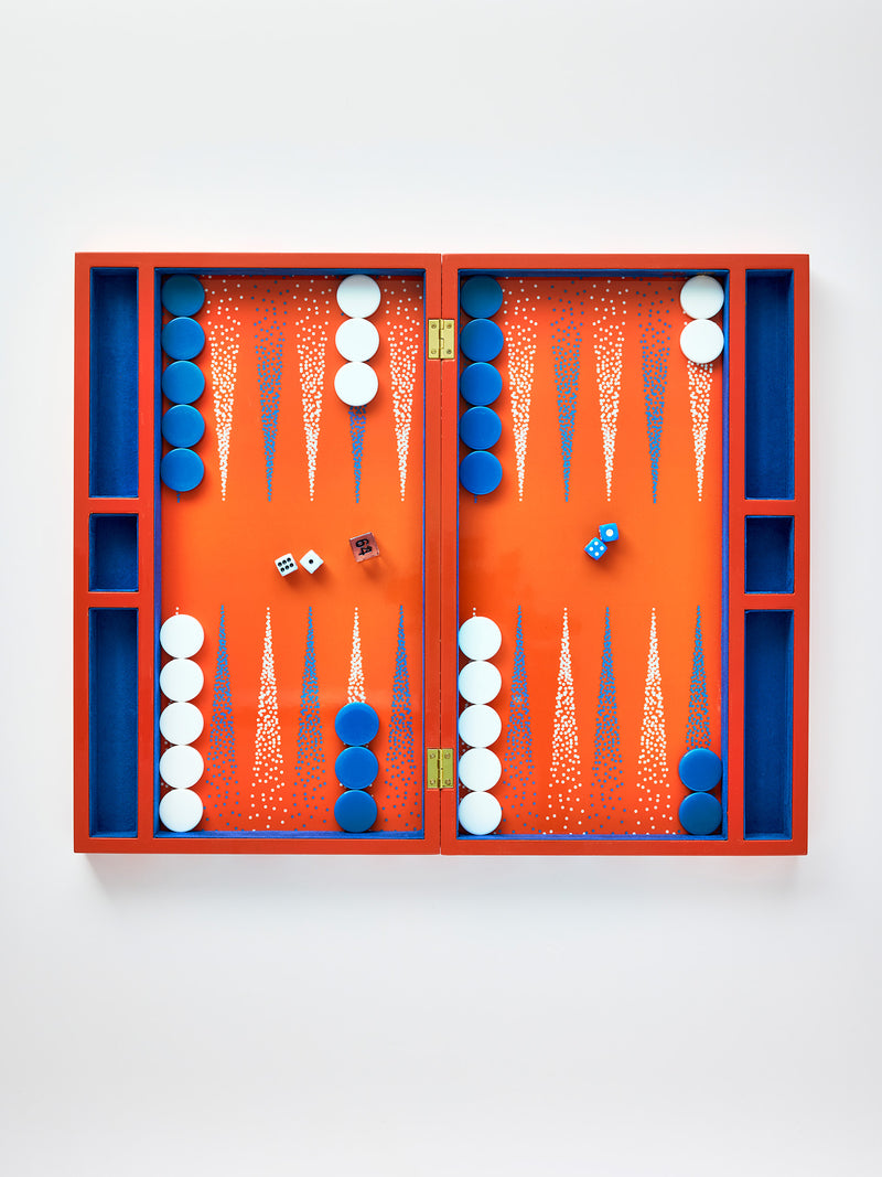 Vapor backgammen set by Jonathan Adler