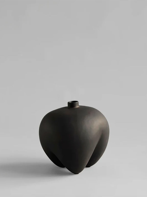 Sumo Vase, Mini - Coffee