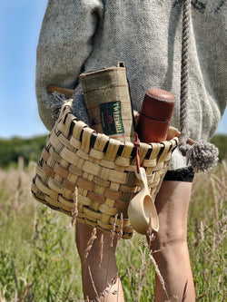 Leather thermos