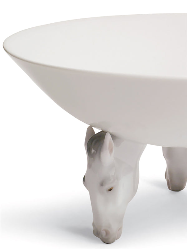 Lladro - Equus pedestal bowl