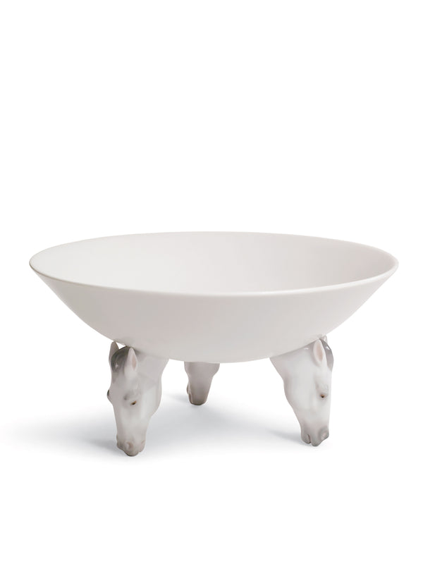 Lladro - Equus pedestal bowl