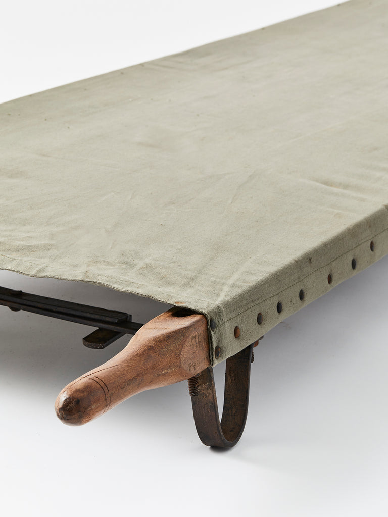 Vintage camp bed cheap