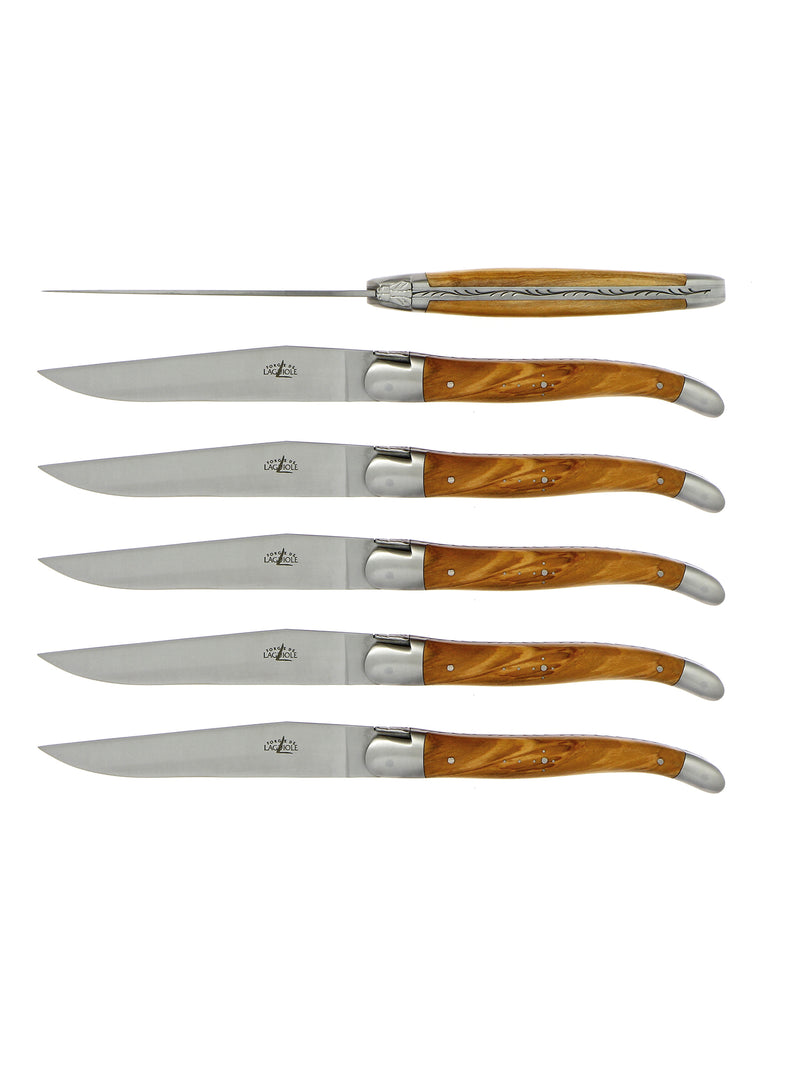 Laguiole - set of 6 table knives
