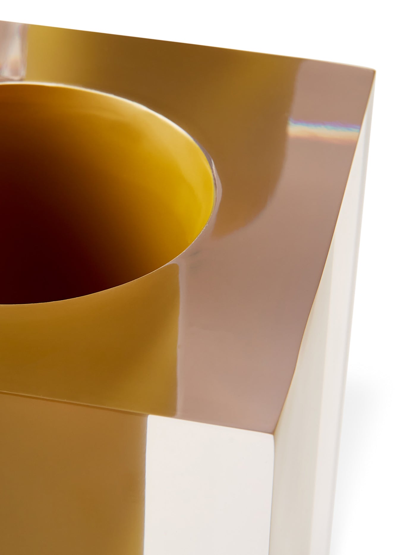 JONATHAN ADLER BEL AIR　透明な花瓶 イエロー JONATHAN ADLER BEL AIR 透明な花瓶 イエロー JONATHAN ADLER