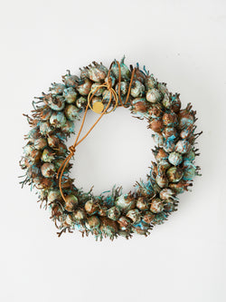 Eternity wreath in copper